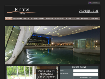 pinatel.fr website preview