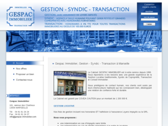 gespac-immobilier.com website preview