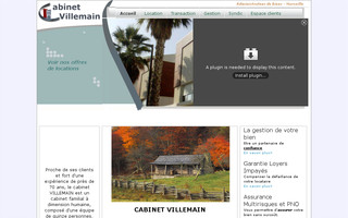 cabinetvillemain.fr website preview