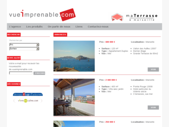 vueimprenable.com website preview