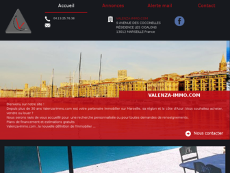 valenza-immo.com website preview