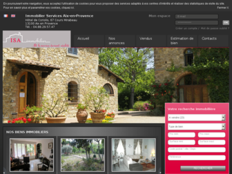 immobilier-isa.fr website preview