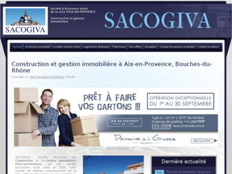 sacogiva-immobilier.fr website preview