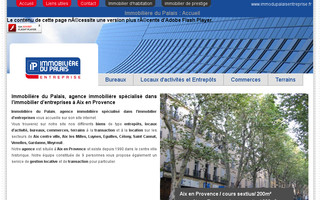immodupalaisentreprise.fr website preview