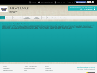 agence-etoile-aix-en-provence.fr website preview