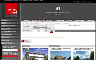 arthurloyd-provence.com website preview