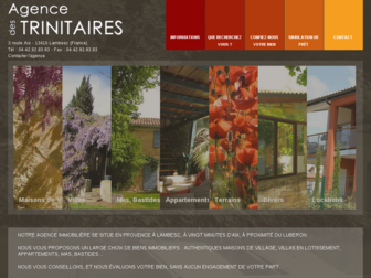 agencedestrinitaires.com website preview