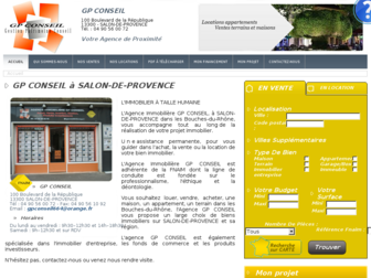 gpconseil.fr website preview