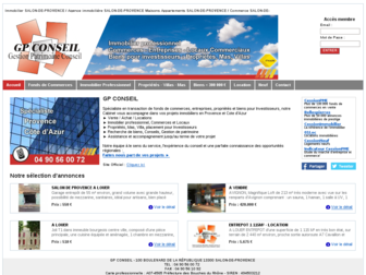 gpconseil-immobilier.octissimo.com website preview
