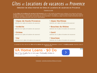 location-vacances-provence.net website preview