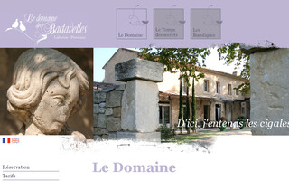 bartavelles-provence.com website preview