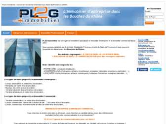 immobilier-pl2g.com website preview