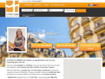 walet.optimhome.com website preview