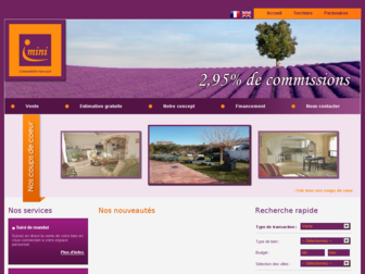 imini.fr website preview