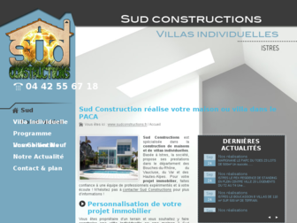 sudconstructions.fr website preview