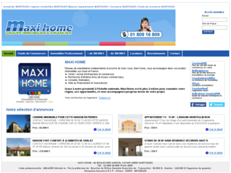 maxihome.octissimo.com website preview