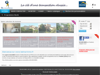 belmarimmo.fr website preview
