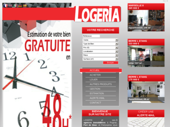 logeria.com website preview