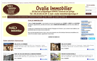 ovalie-immobilier.octissimo.com website preview