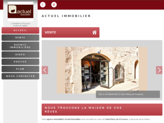 immobilier-saintremy.fr website preview