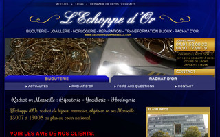 rachatdor.lechoppedormarseille.com website preview