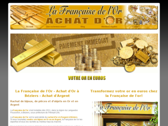 or-en-argent.fr website preview