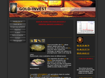 gold-invest.fr website preview