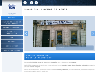 sagem-rachat-or.fr website preview