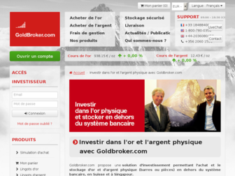 goldbroker.fr website preview