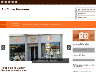au-collectionneur-achat-or-tournai.com website preview