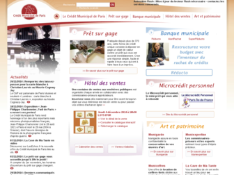 creditmunicipal.fr website preview
