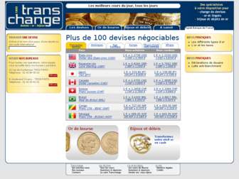 transchange.fr website preview
