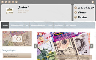 joubert-change-or-argent.fr website preview