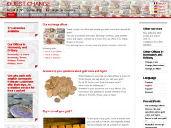 ouestchange.fr website preview