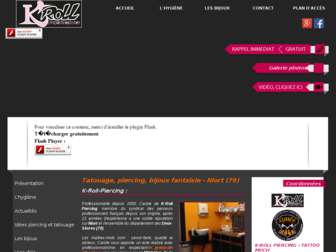 piercing-niort.com website preview