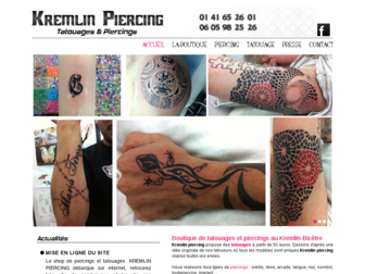 kremlin-piercing.com website preview