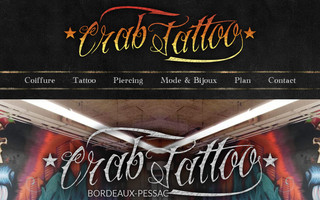 crabtattoo.com website preview