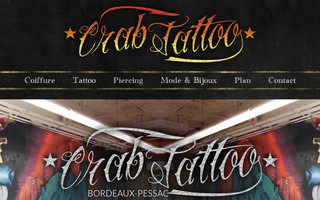 crabtattoo.com website preview
