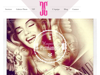 chicandglamtattoo.fr website preview