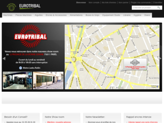 eurotribal.com website preview