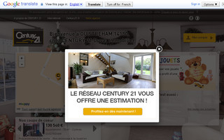 century21duvalimmobilier.com website preview