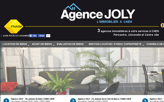 agence-joly.com website preview