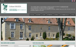 cabinet-mozes.fr website preview