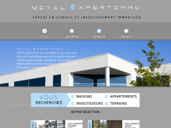 vitalexpertimmo.com website preview