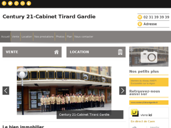 cabinet-tirard-gardie-caen.fr website preview