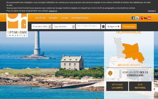 basse-normandie.optimhome.com website preview