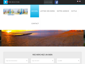 deauvilleimmobilier.fr website preview