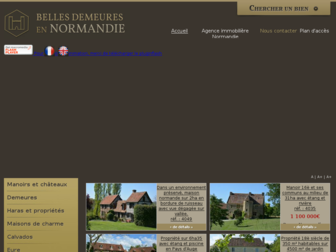 belles-demeures-de-normandie.com website preview