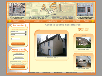 asi-immo.com website preview