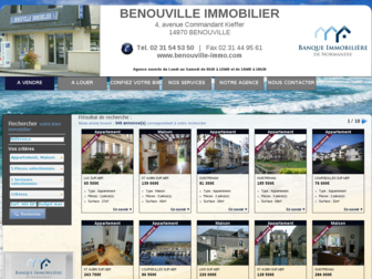 benouville-immo.com website preview